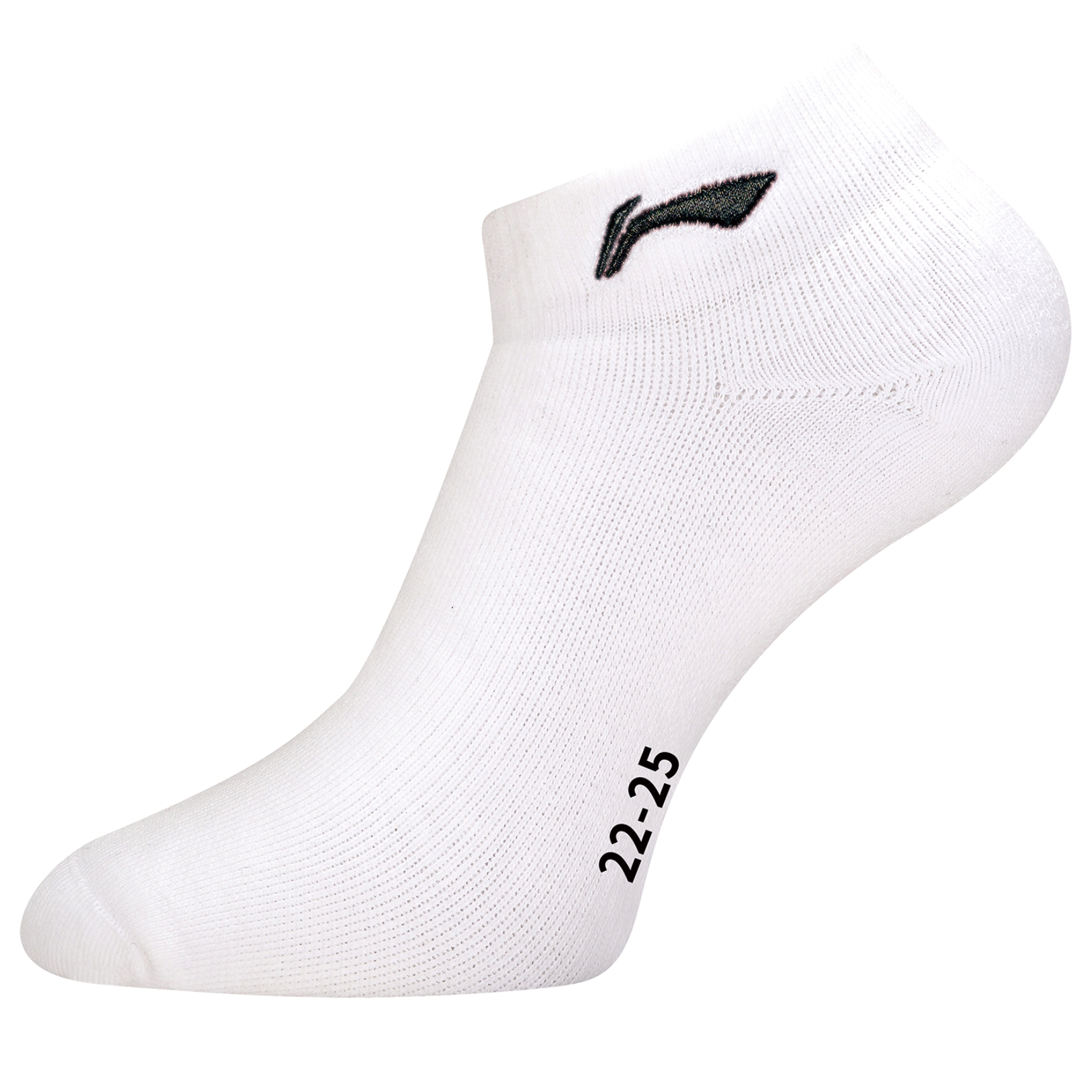 Li Ning AWSU080 – Hvide Badmintonstrømper med Logo
