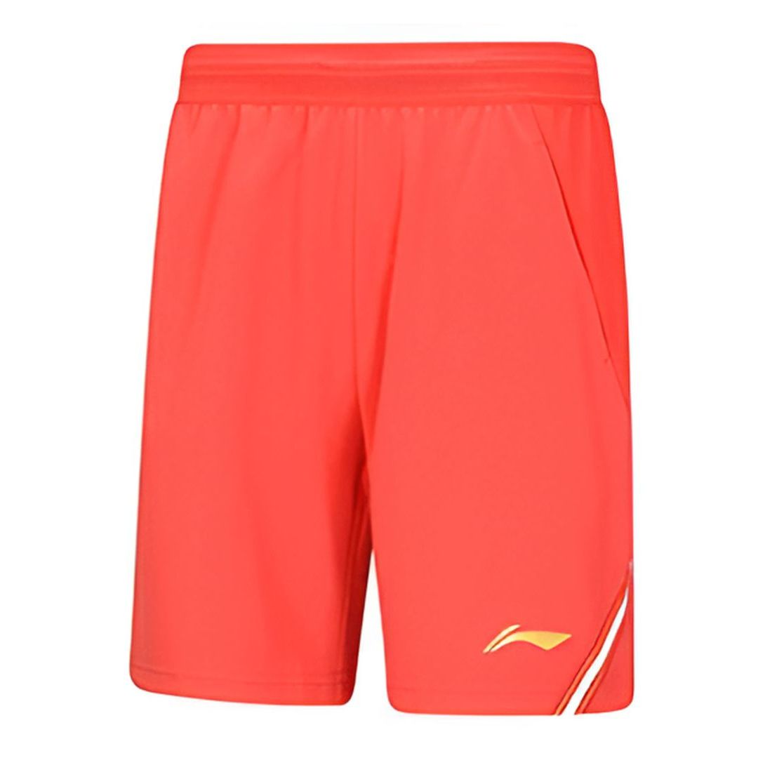 Li-Ning AAPV041 - Røde Badmintonshorts til Mænd