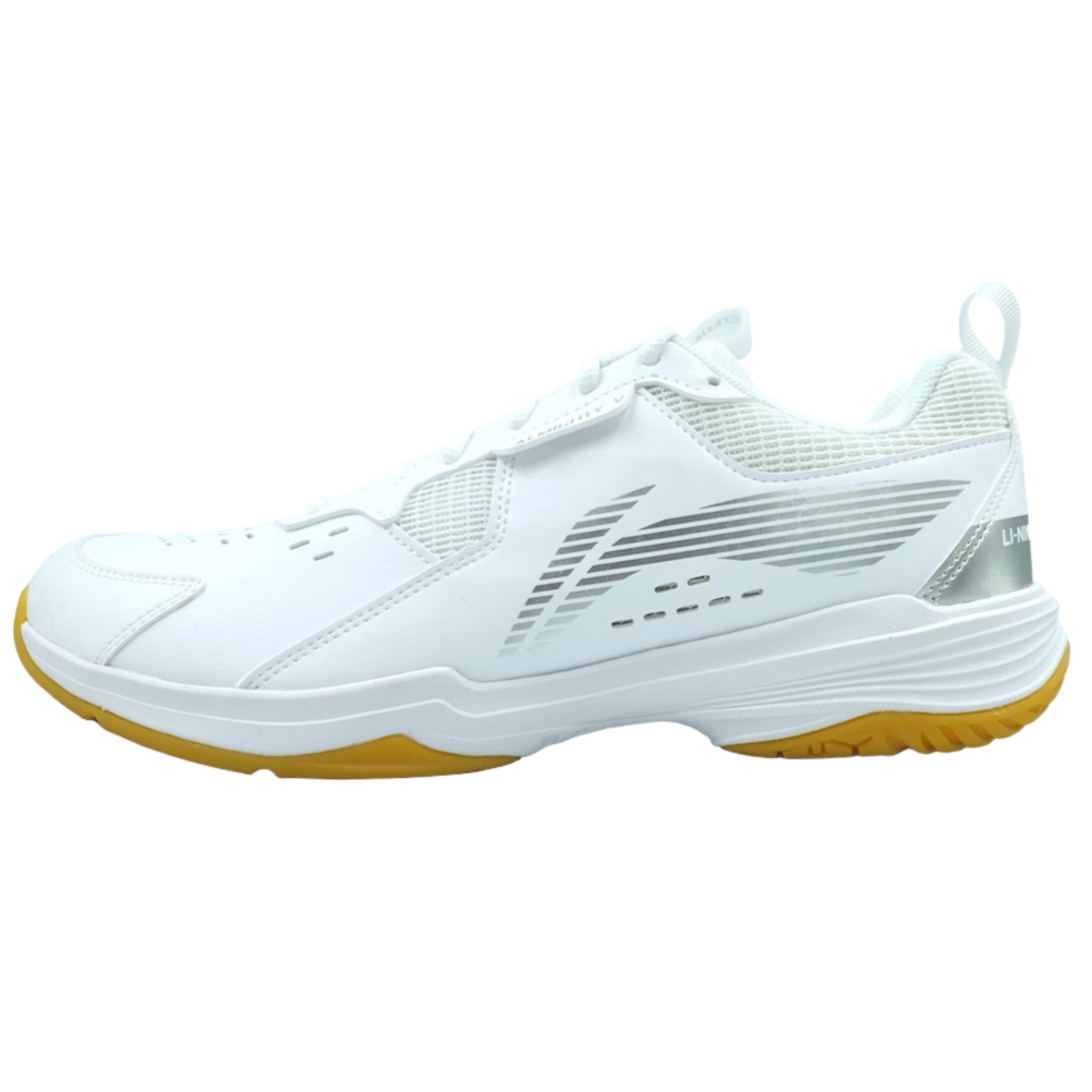Li-Ning Almighty V White Badmintonsko - Fantastisk tilbud!