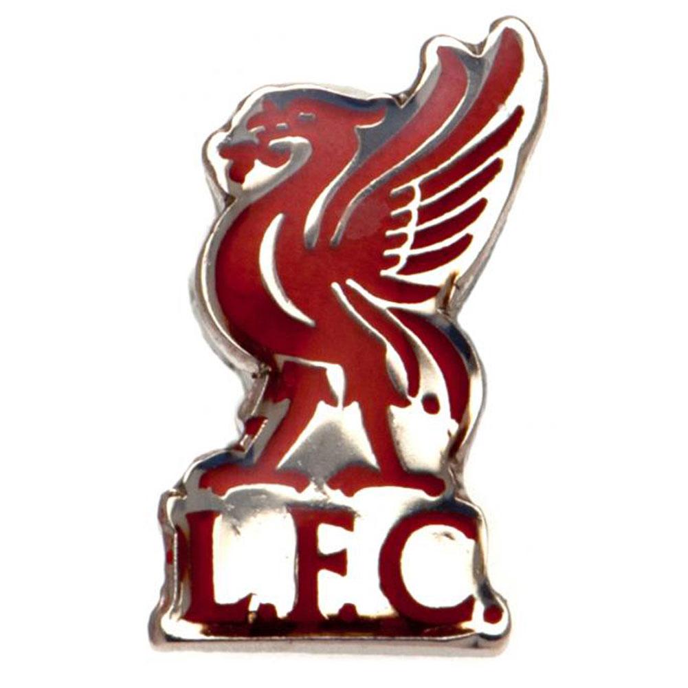 Liverpool FC Metal Badge med Emalje - Fanartikel!