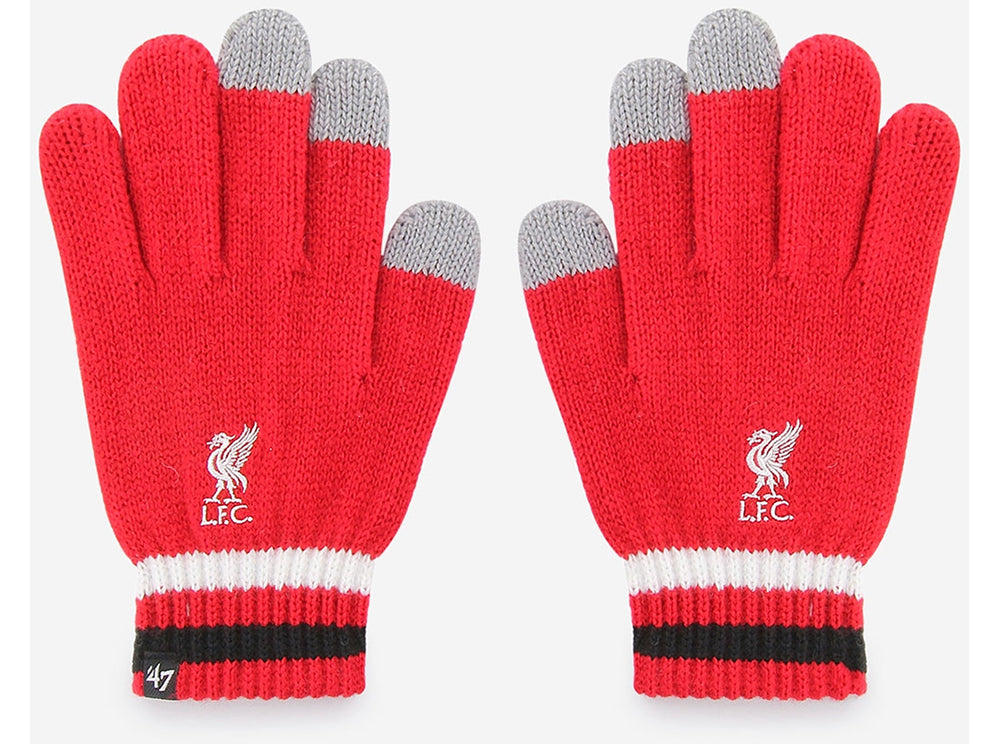 Liverpool Fc 47 Brand Strikhandsker  Med Touchscreen
