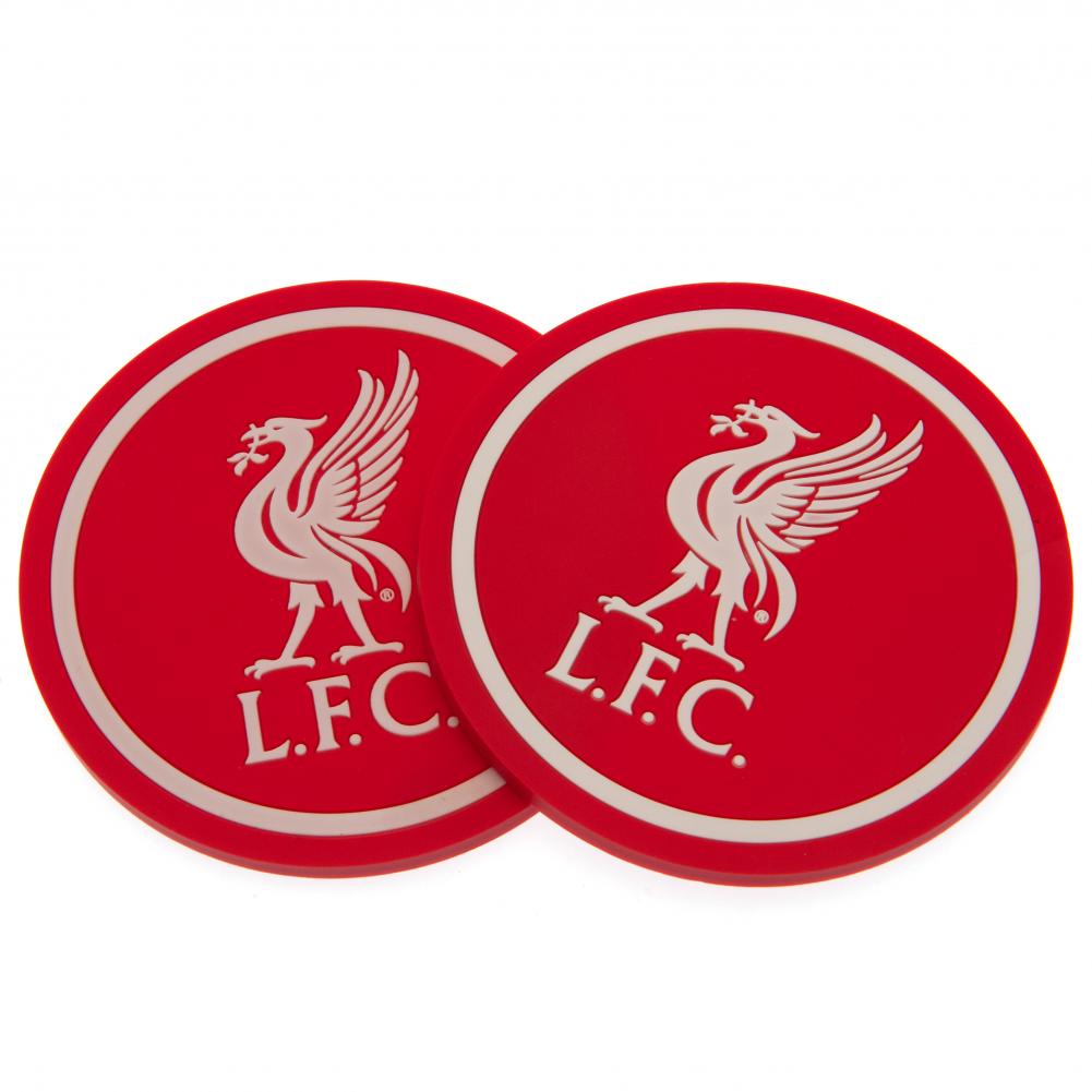 Liverpool FC Coaster Sæt – 2 stk. Officiel Merchandise