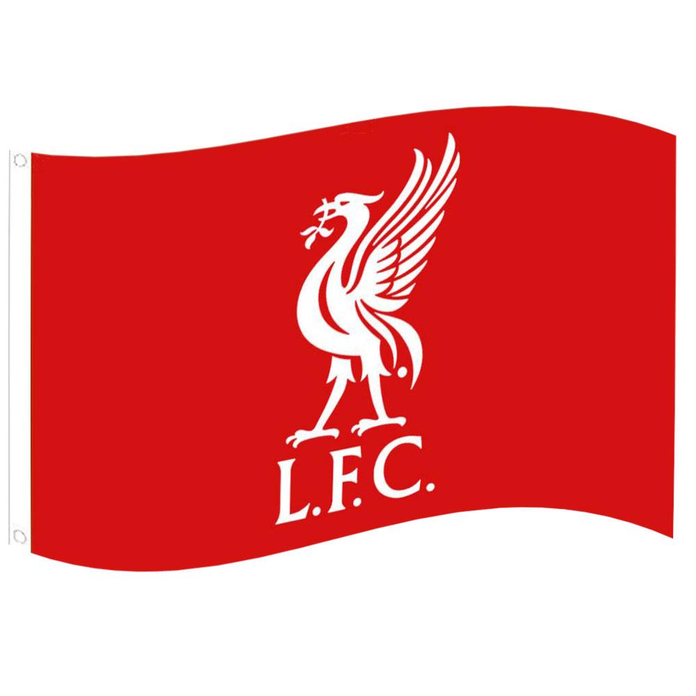 Liverpool FC Rødt Flag – Officielt Fanudstyr til Kampdagen