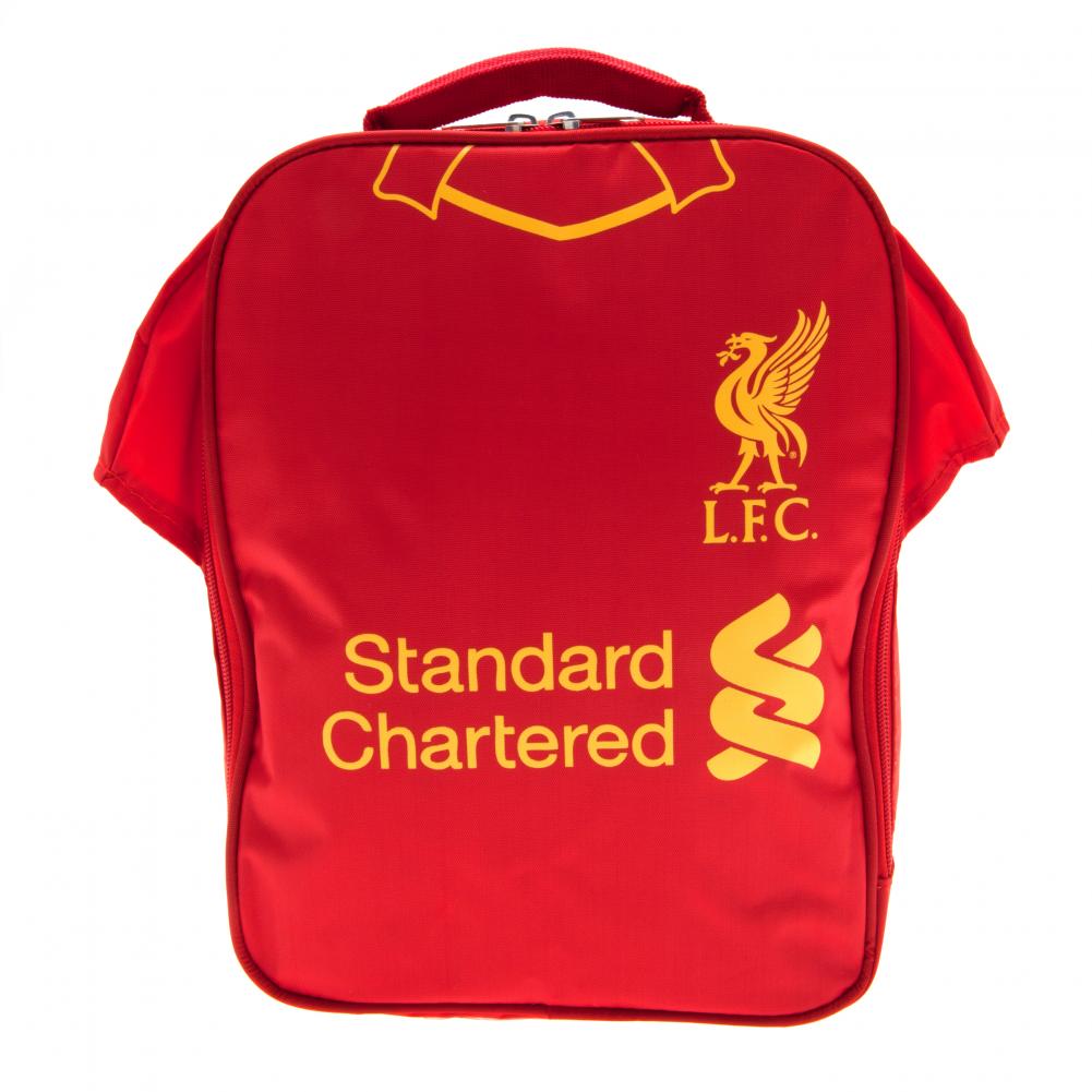 Liverpool FC Frokosttaske - Rød med Klubbens Logo