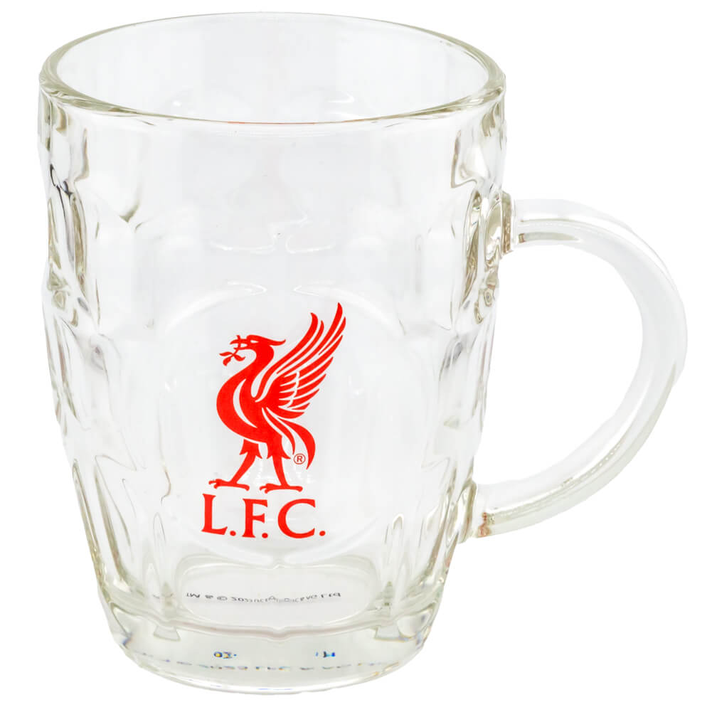 Liverpool FC Glas med ikonisk Liverbird-logo