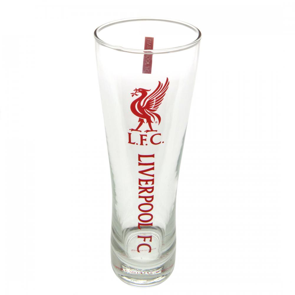 Liverpool FC Højt Ølglas - Officiel Fan Merchandise