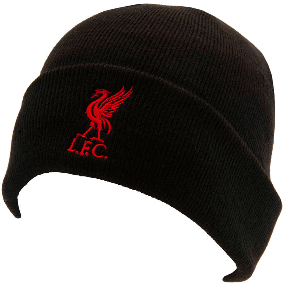 Liverpool FC Sort Hue med Broderet Logo