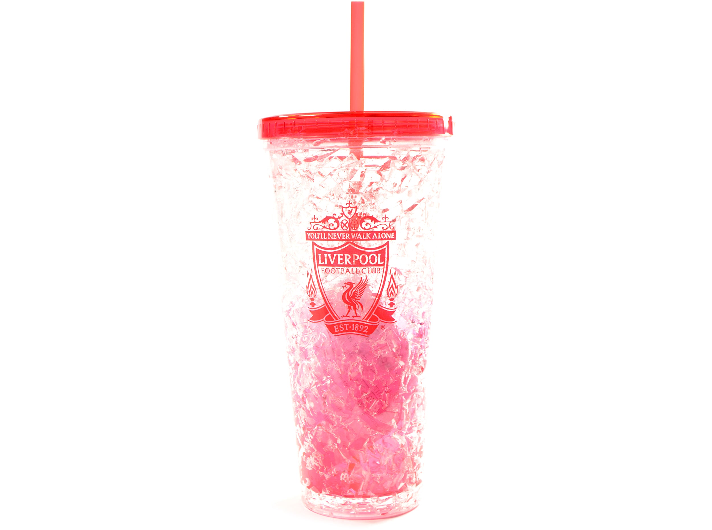 Liverpool Fc Liverpool Freezer Cup Med Sugerør  600 Ml