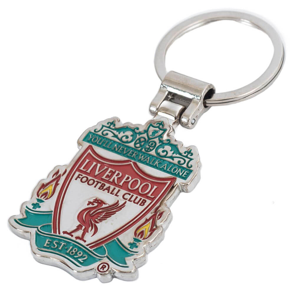 Liverpool FC Logo Nøglering - Officiel Fan Merchandise