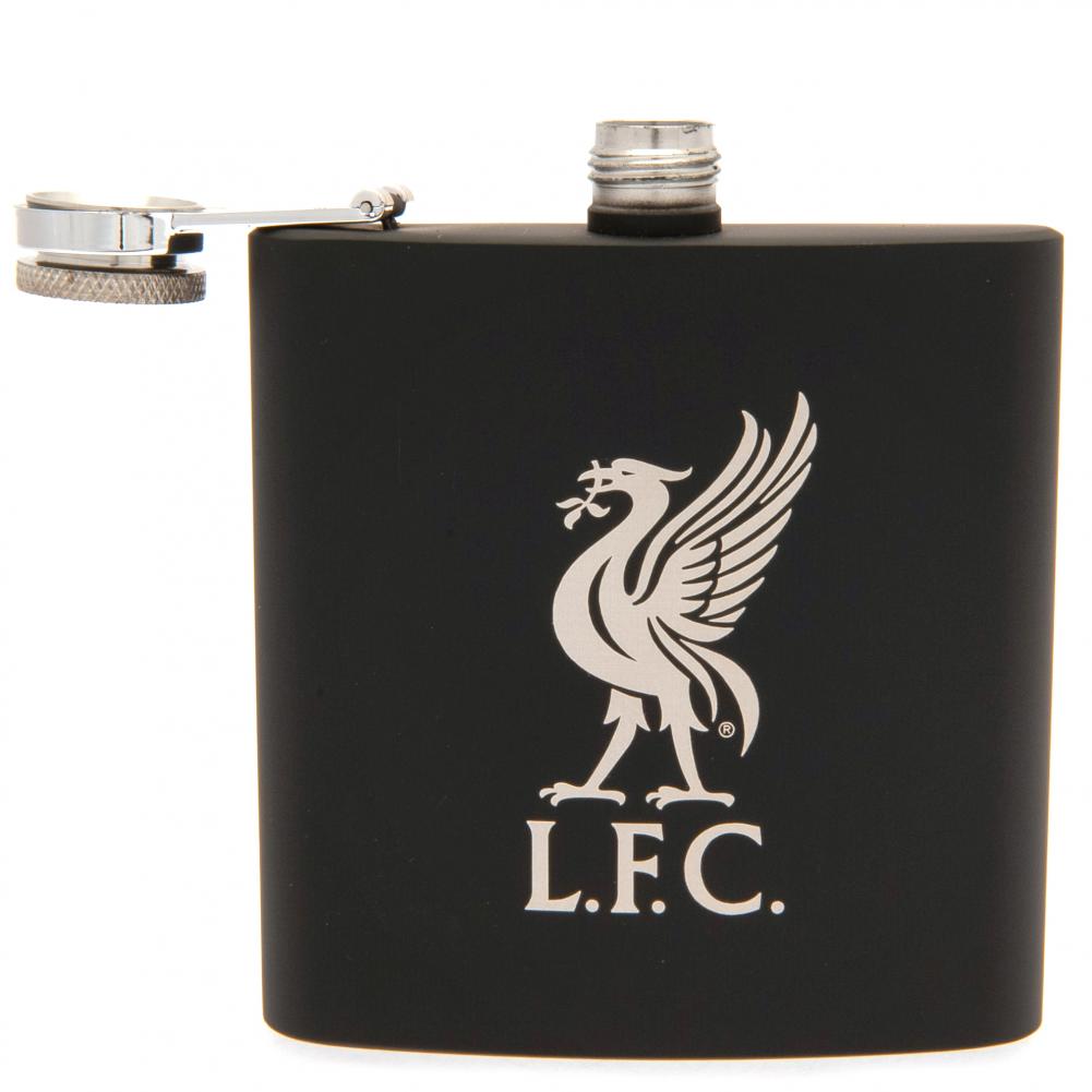 Liverpool FC Lommeflaske – Sort til Fans af The Reds
