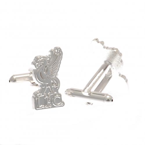 Liverpool FC Sølv Manchetknapper - Officiel Merchandise