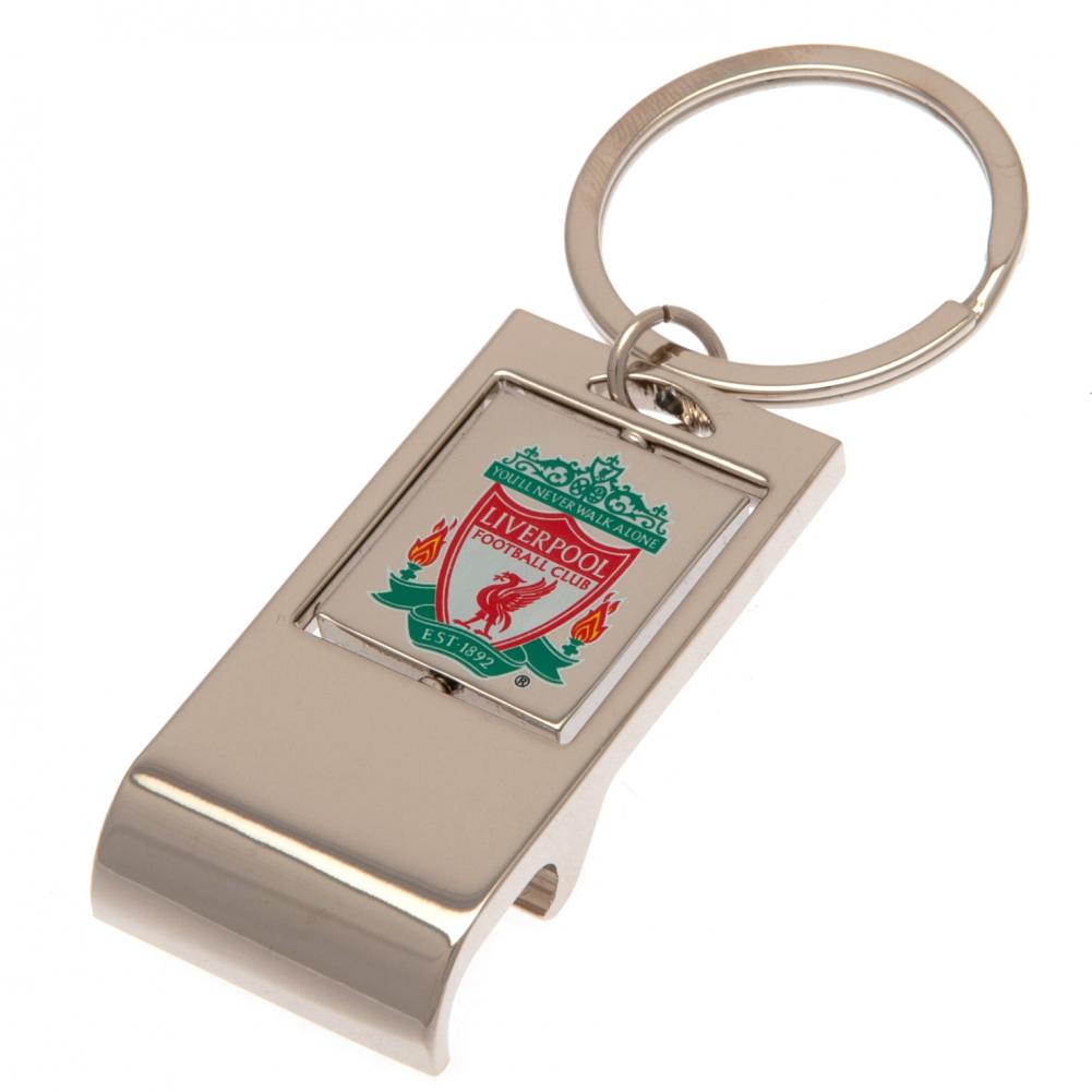Liverpool FC Nøglering med Oplukker - Officiel Merchandise