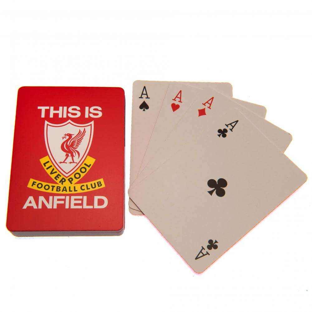 Liverpool FC Spillekort - Officiel Rød Æske