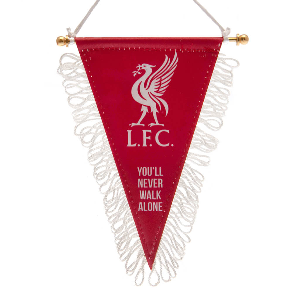 Liverpool FC Trekantet Minivimpel - Vis din støtte!