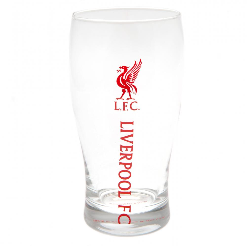 Liverpool FC Tulip Pint Glas - Officiel Fan Merchandise