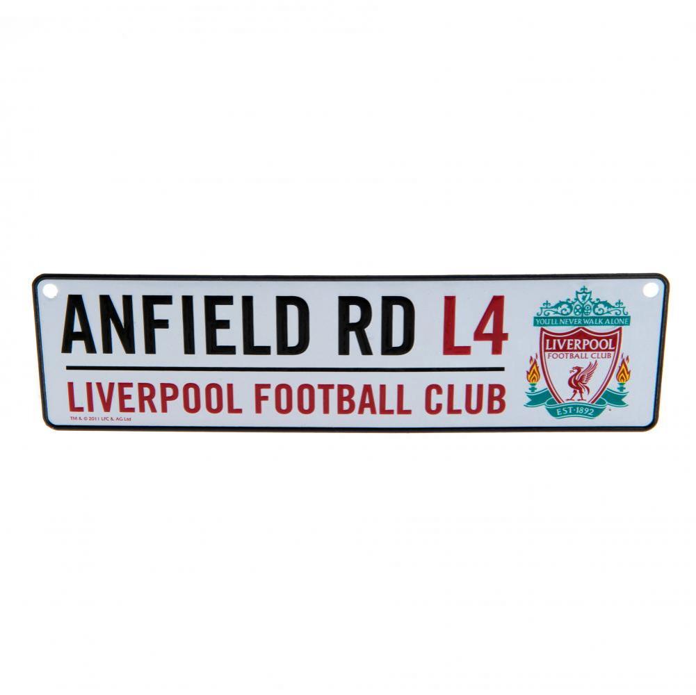 Liverpool FC Vindueskilt i Metal – 26 cm til Fans