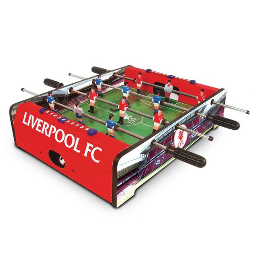 Liverpool Mini-bordfodboldbord til sjove stunder!