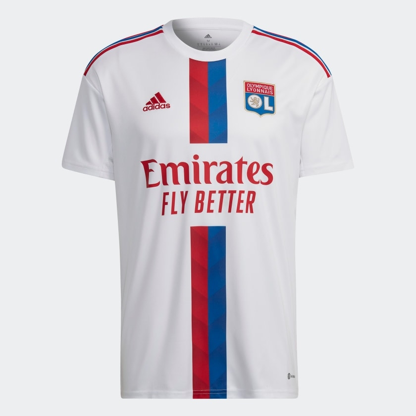 Lyon Hjemme Trøje 2022/23 fra Adidas - Fantastisk tilbud!