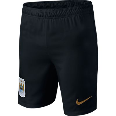 Manchester City Ude Shorts til Unge 2013/14 - Udsalg