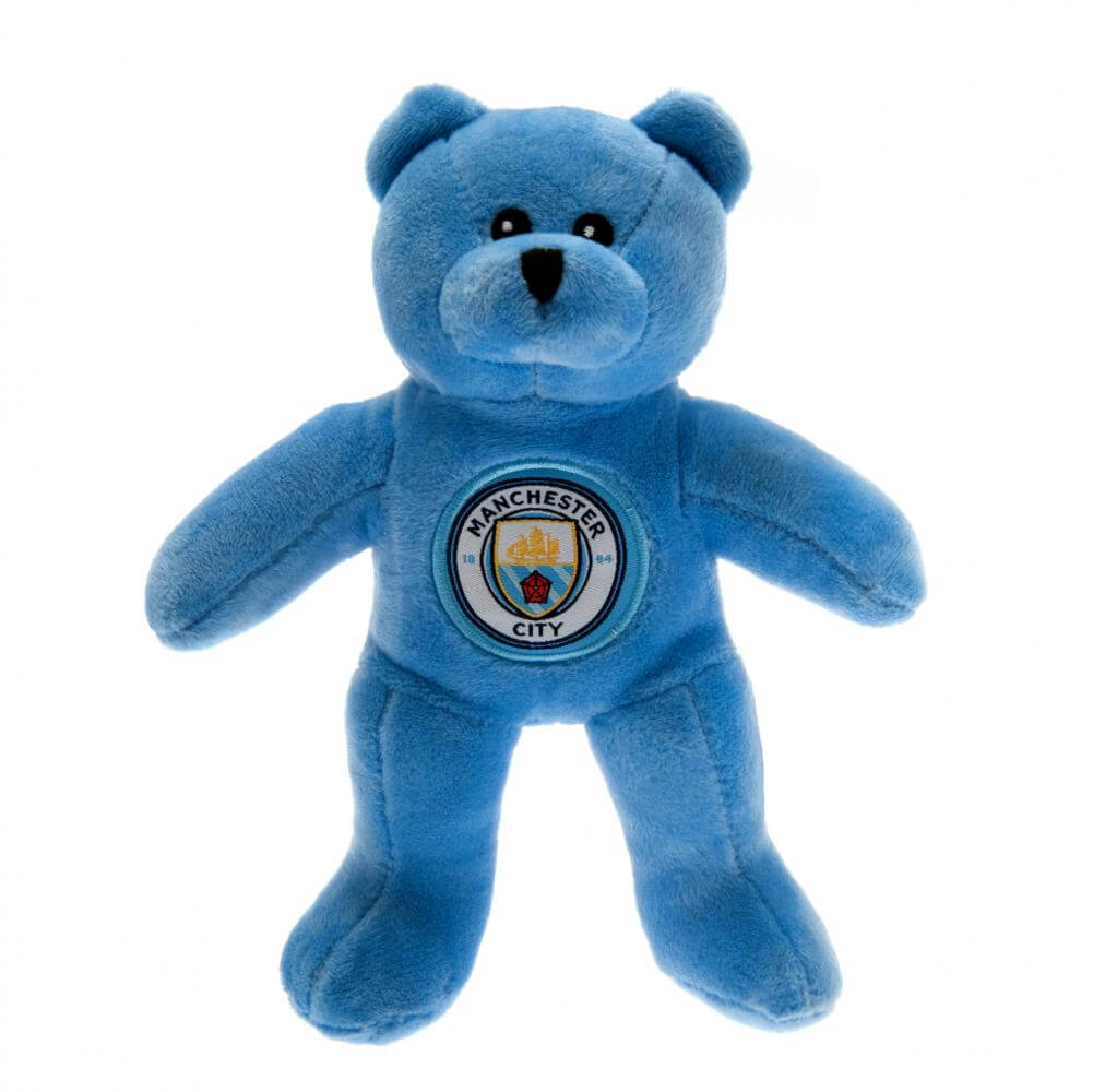 Manchester City Blå Bamse - Officiel Supporter Bamse
