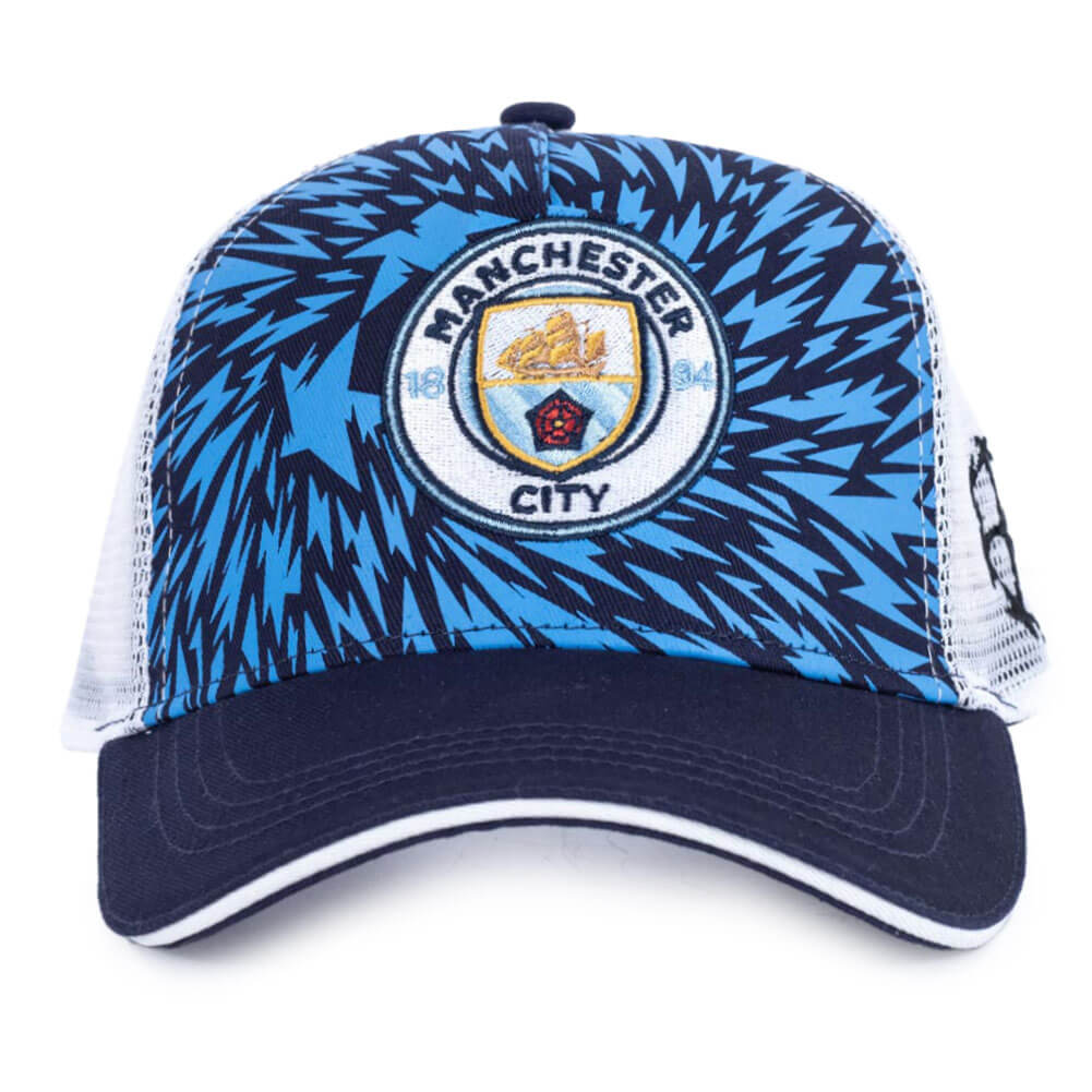 Manchester City Blå Kasket - Fanmerchandise Tilbud!