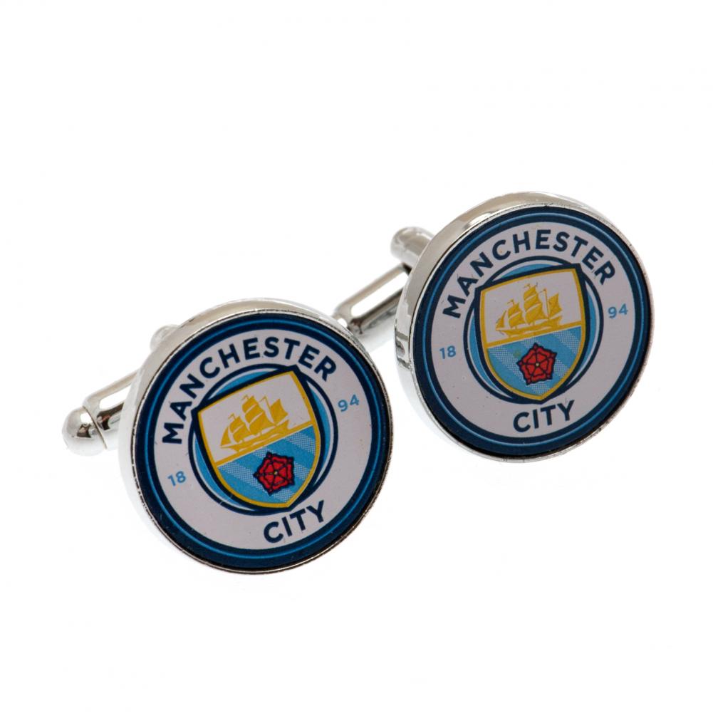 Manchester City FC Manchetknapper – Officiel Fan Merchandise