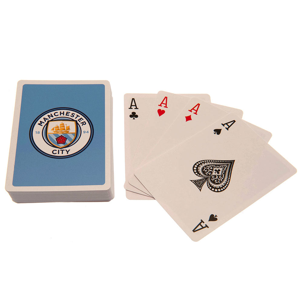 Officielle Manchester City FC Spillekort til kortspil
