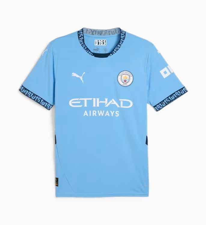 Manchester City Hjemme Trøje 2024/25 - Autentisk