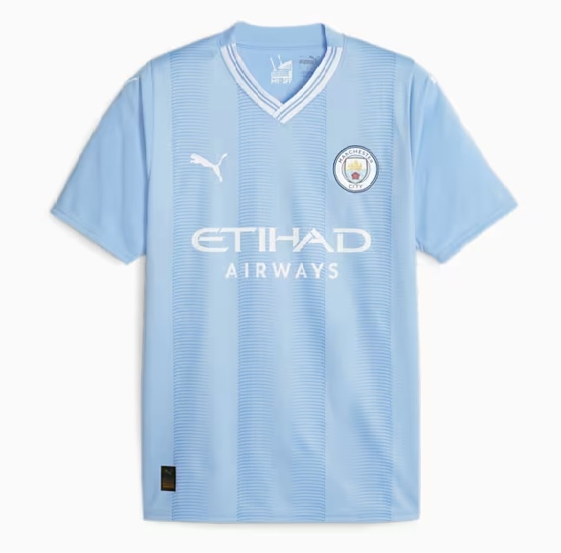 Manchester City Hjemme Trøje 2023/24 - Officiel Premier League