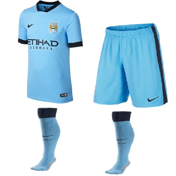 Manchester City Hjemme Shorts 2014/15 – Fantastisk Tilbud!