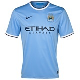 Manchester City Hjemme Trøje til Kvinder 2013/14