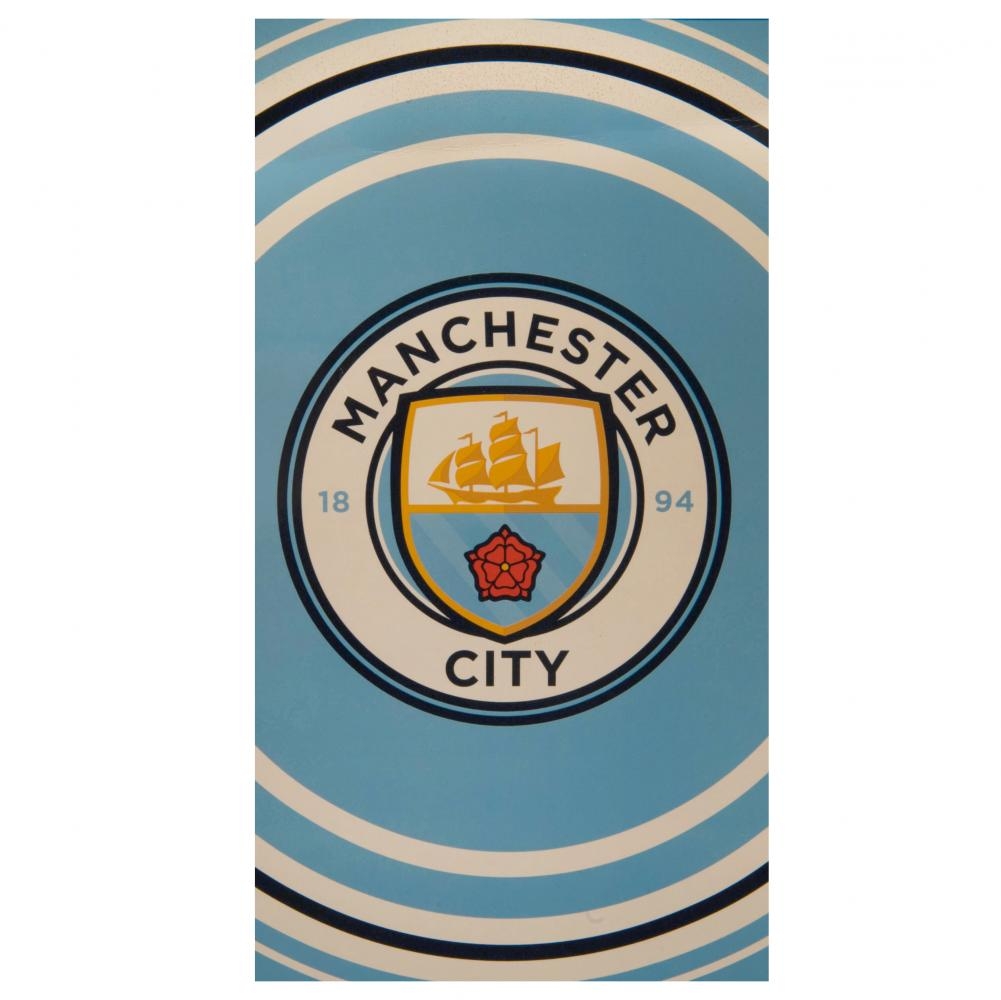 Manchester City Håndklæde - Pulse - Officielt Merchandise!