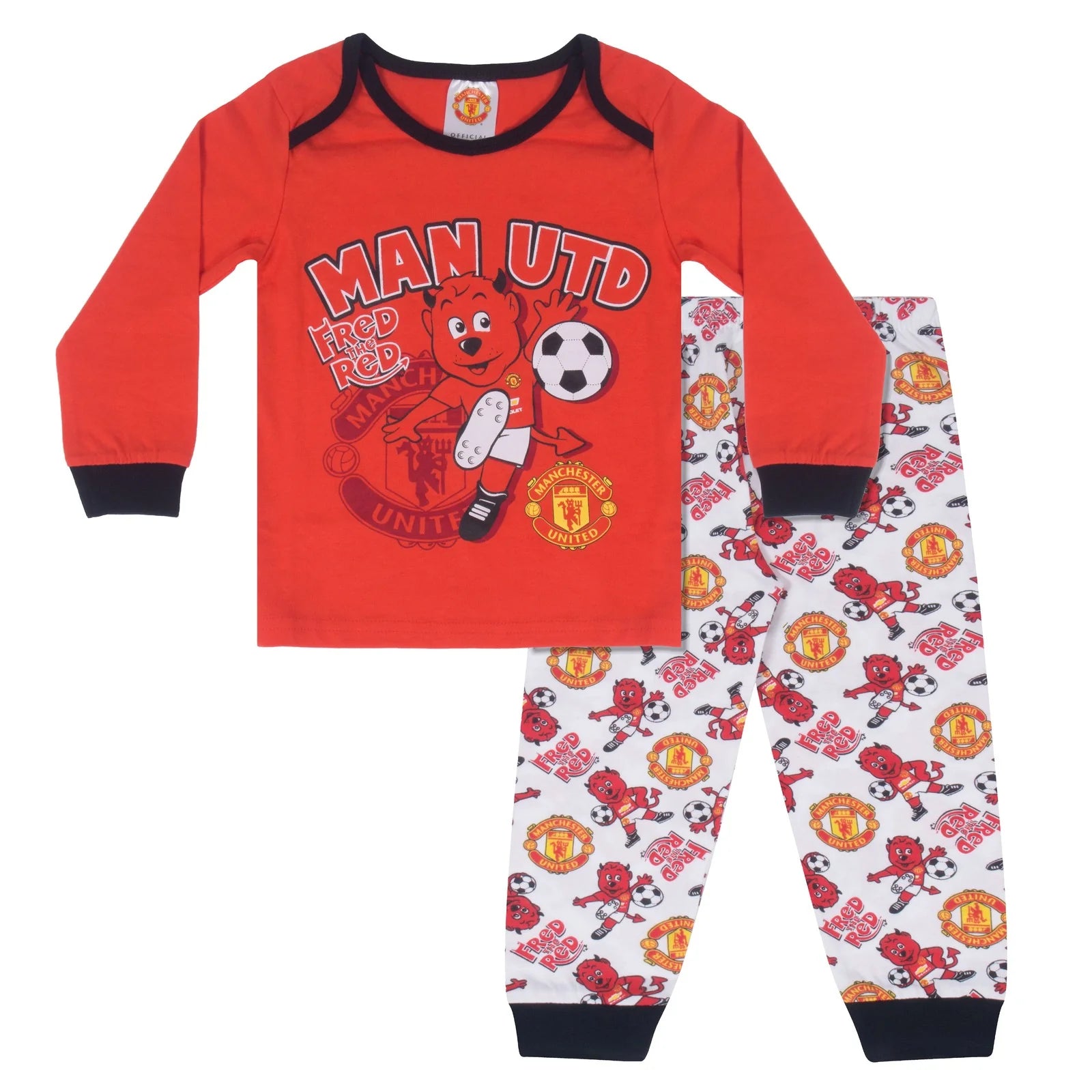 Manchester United Baby Pyjamas  -  Måneder