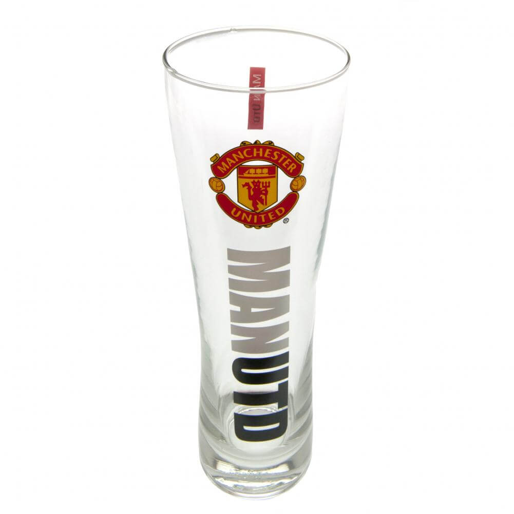 Manchester United FC Højt Ølglas - Perfekt til Fodboldaften!