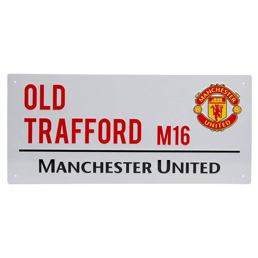 Manchester United FC Old Trafford Skilt – Officiel Dekoration