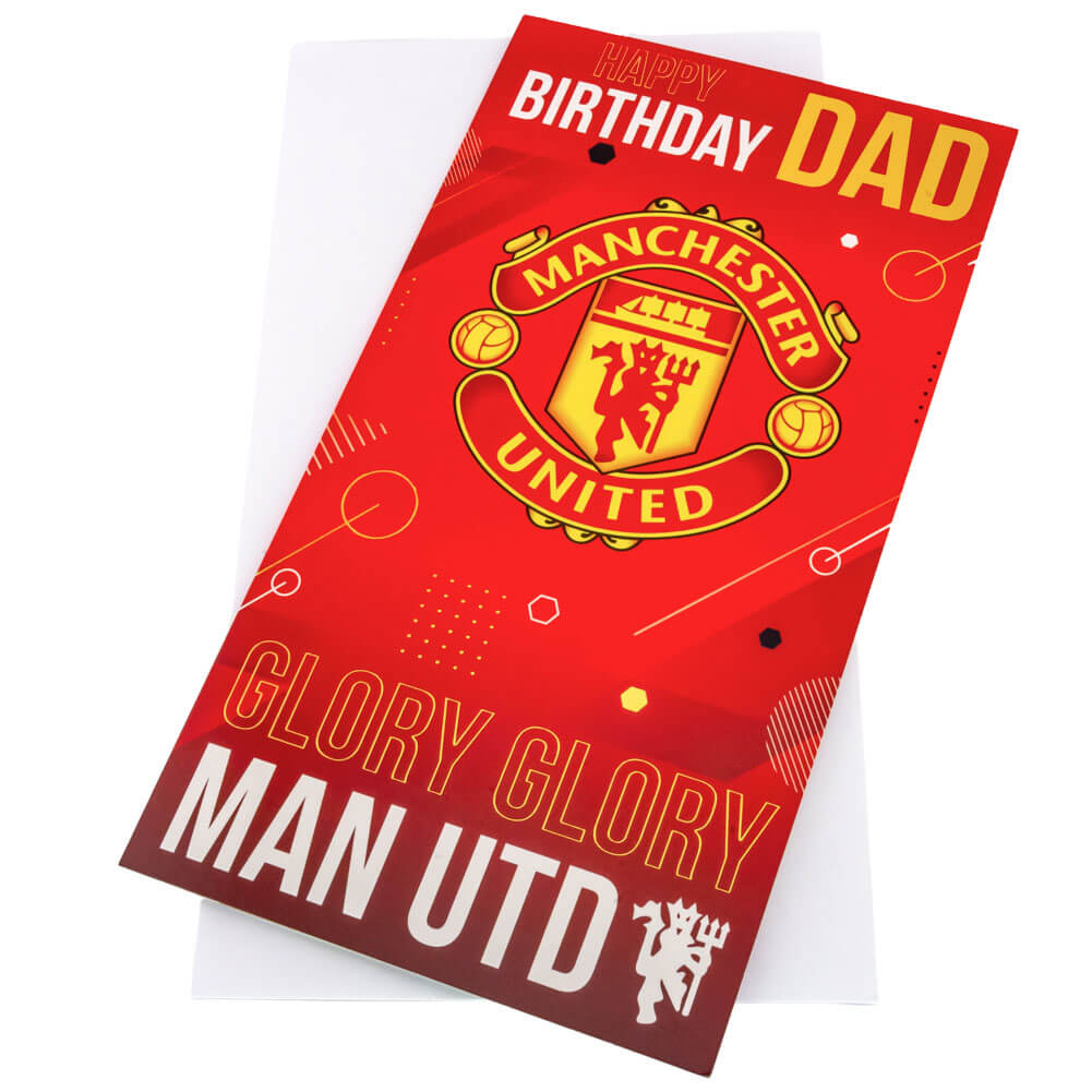 Manchester United Fødselsdagskort til Far - Fantastisk Gave!