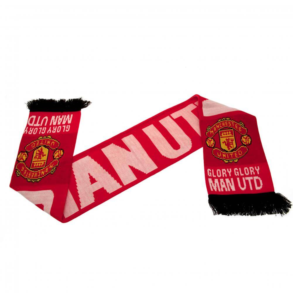 Manchester United Halstørklæde – Rød Fan Support