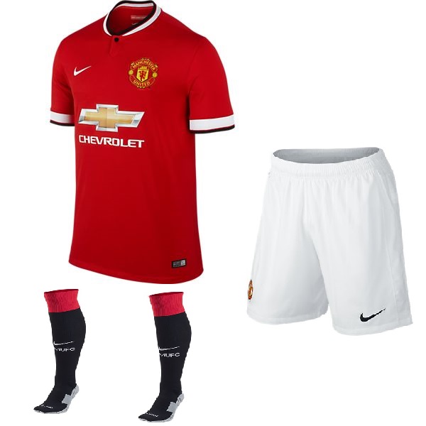 Manchester United Hjemmeshorts 2014/15 til Børn - Udsalg!