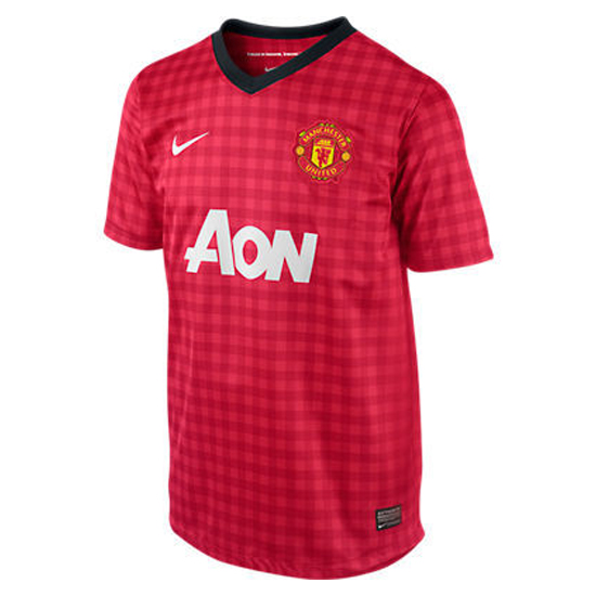 Manchester United Børne Hjemme Trøje 2012/13 - Officiel Merchandise