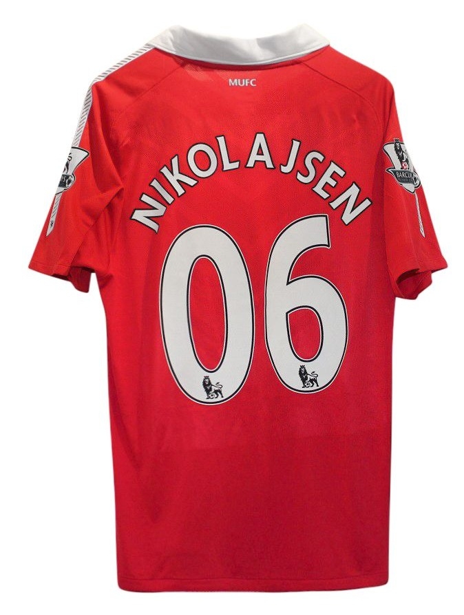 Manchester United Hjemme Trøje 2010/11 - Nikolajsen 06