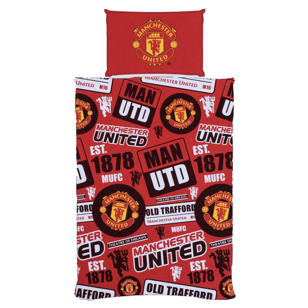 Manchester United Sengetøj - Officiel Klubhyldest