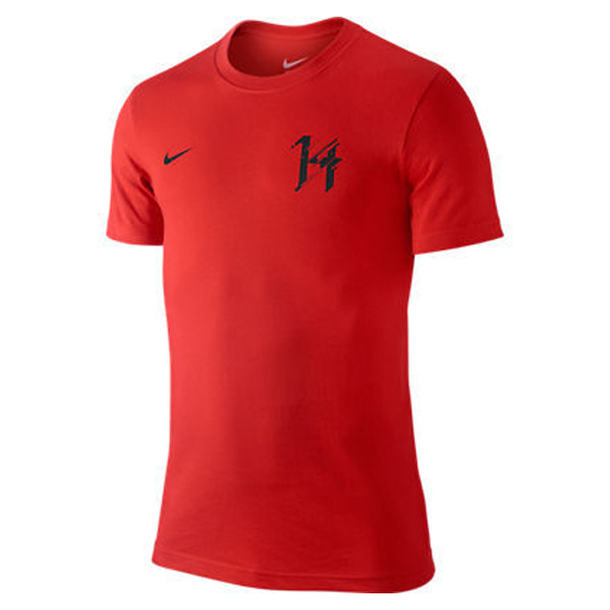 Manchester United T-shirt - Chicharito - Rød - Børn Udsalg