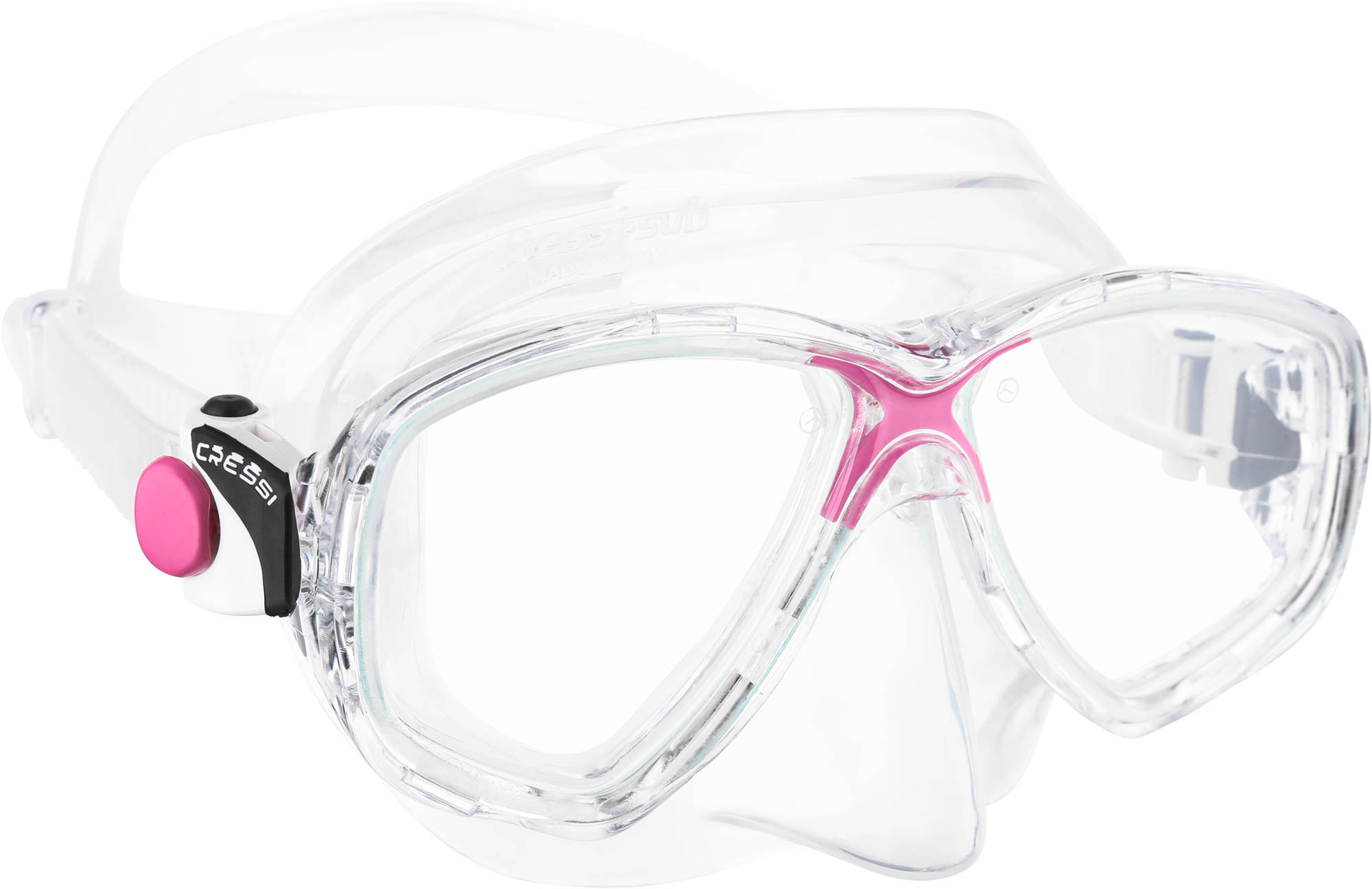 Marea Cressi Dykkermaske  Clear Pink
