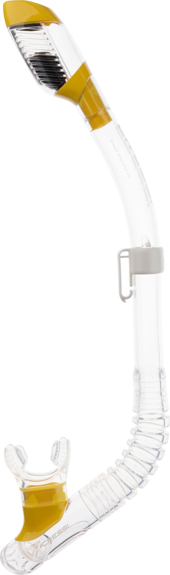 Mini Dry Snorkel i Klar Gul – Perfekt til Snorkling!