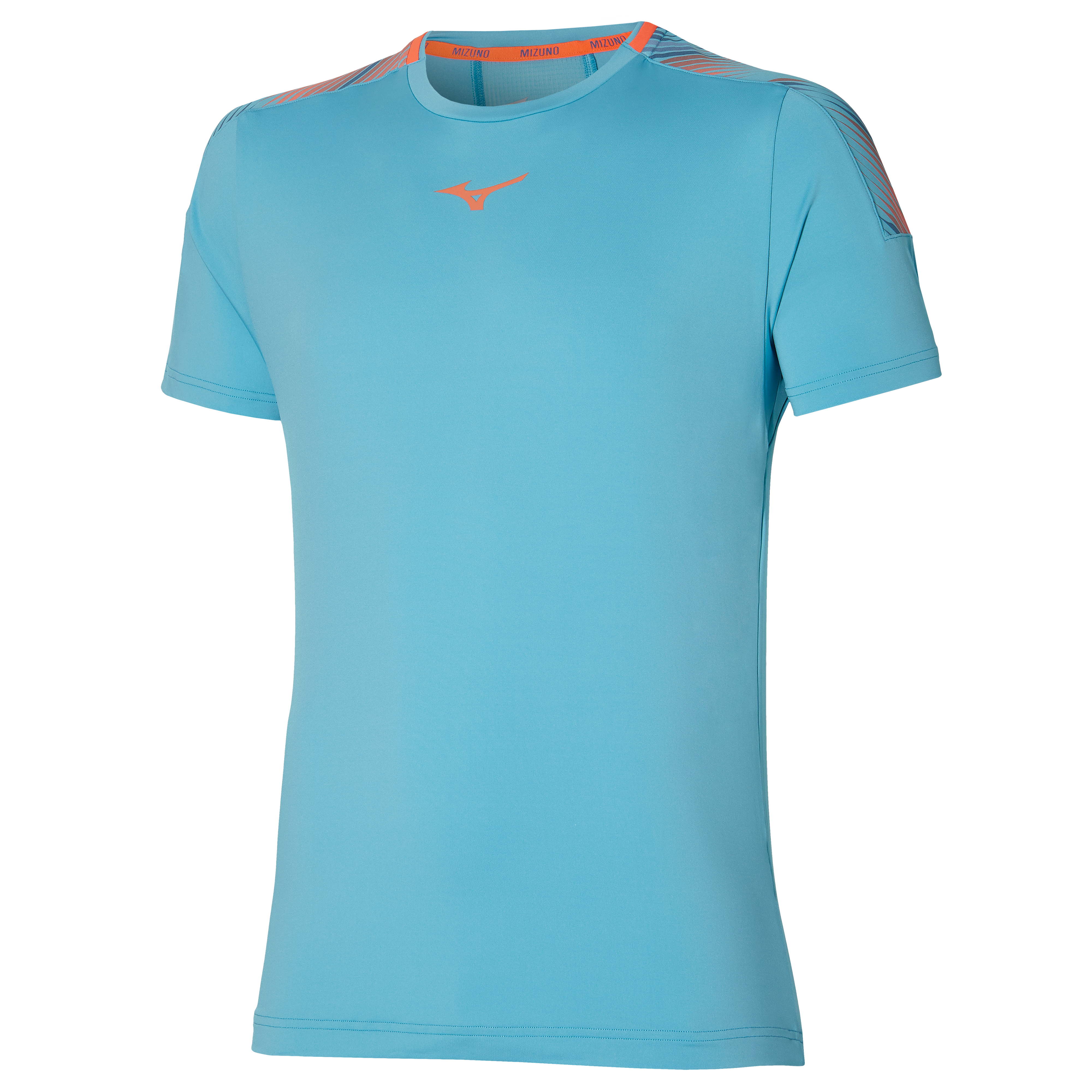Mizuno Shadow T-shirt i Maui Blue - Fantastisk tilbud!