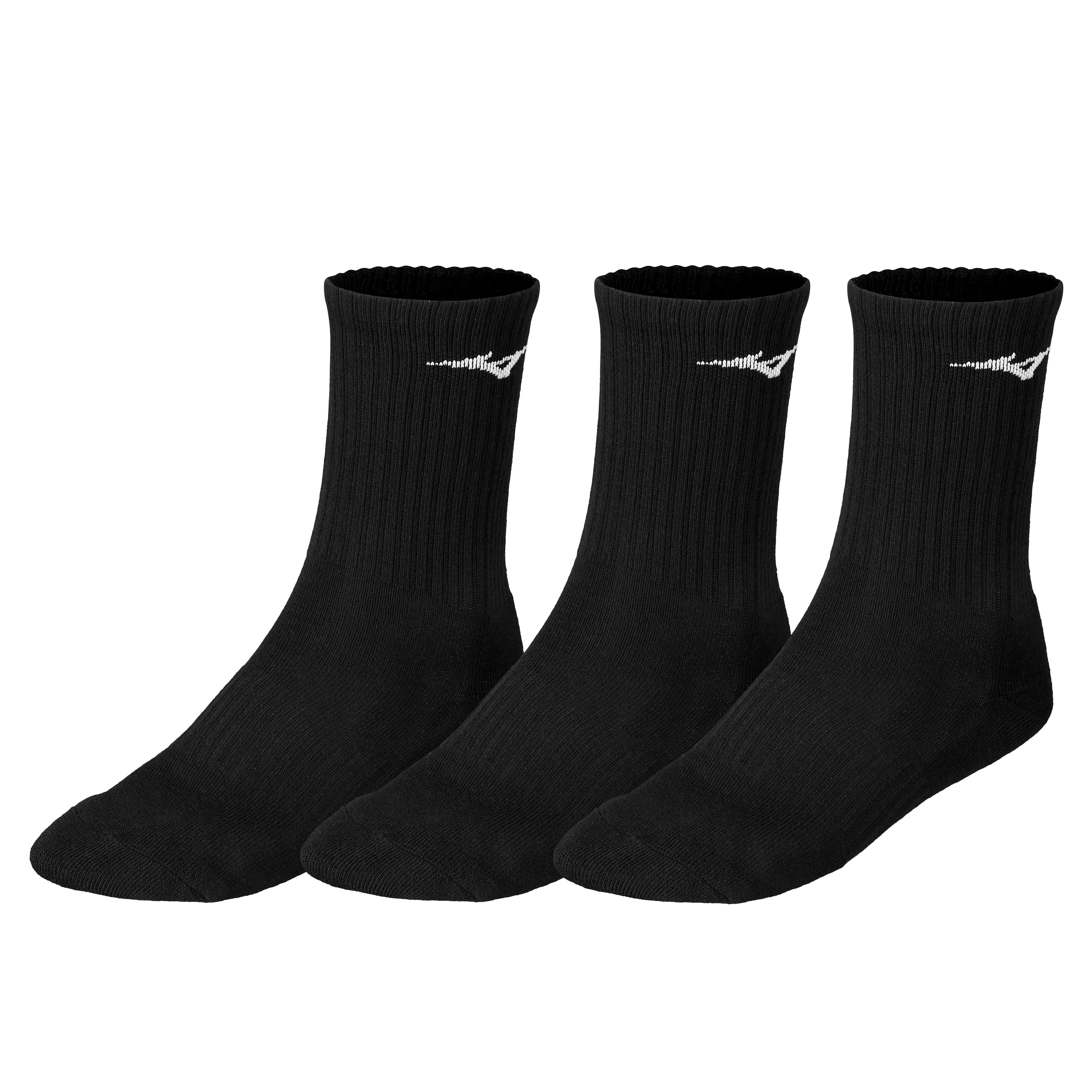 Mizuno Træningssokker 3-Pak - Sort Tilbud!