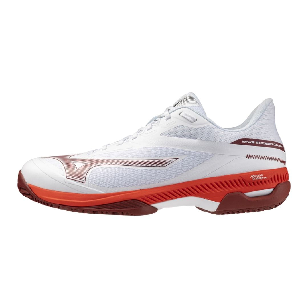 Mizuno Wave Exceed Court Cc Men  Fiery Red White Sun-dried Tomato  41