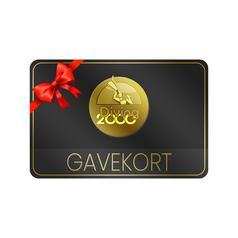 Online gavekort fra Diving 2000 – Den perfekte gave!