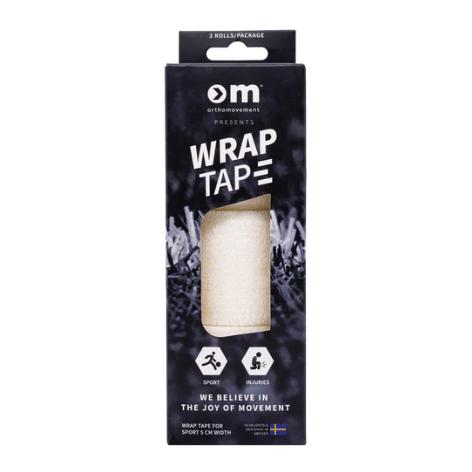 Ortho Movement Wrap Tape 3-Pak - Hvid Sportstape til Sport