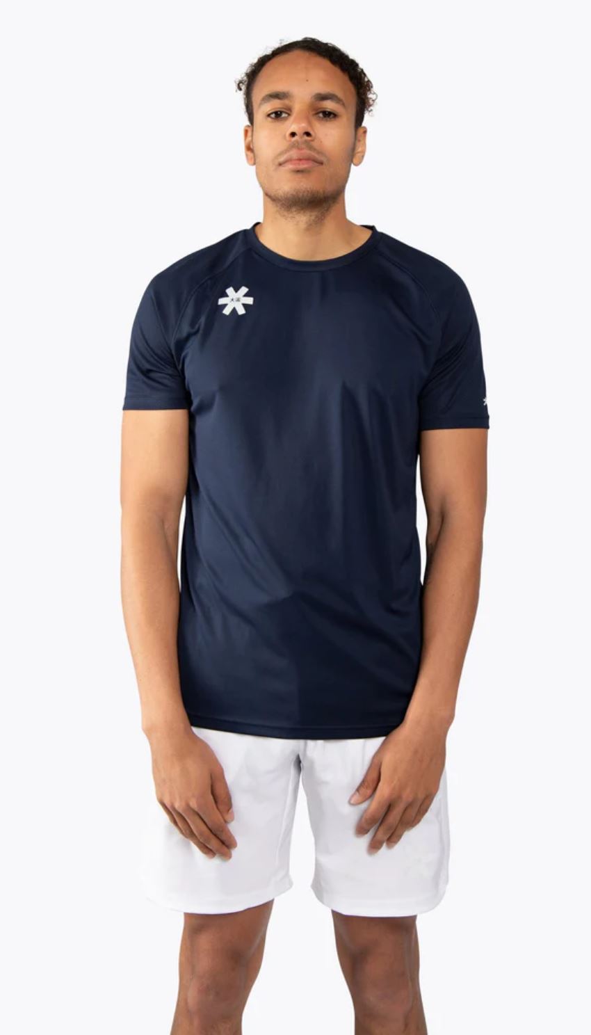 Osaka Herre Trænings T-shirt - Mørkeblå Tilbud!